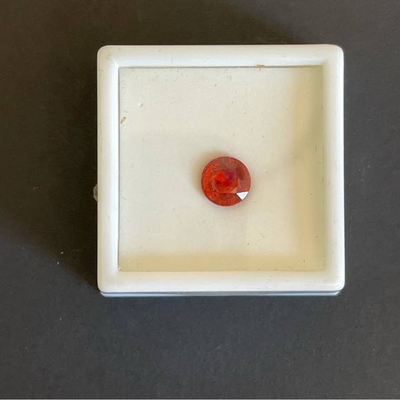 New genuine 2.25CTS spessartite Garnet stone.